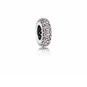 Pandora Pink Pave Spacer